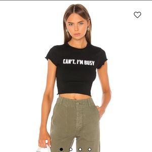 Revolve Baby Tee Shirt